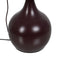 Lamp Bruin Ijzer 60 W 33 x 33 x 52 cm