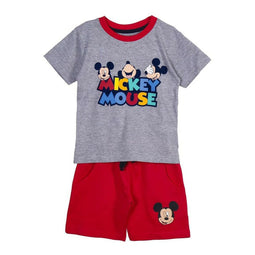 Kledingset Mickey Mouse Grijs Maat 6 Jaar