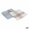 Doek/kleed Supernet Blauw Wit (24 Stuks) (52 x 52 cm)