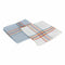 Doek/kleed Supernet Blauw Wit (24 Stuks) (52 x 52 cm)
