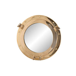 Wandspiegel DKD Home Decor Gouden Blik Venster (29 x 5 x 29 cm)