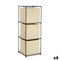 Planken Zwart Natuurlijk Polypropyleen Ijzer TNT (Non Woven) 35 x 35 x 102 cm (6 Stuks)