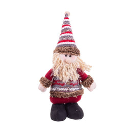 Kerstversiering Multicolour Metaal Weefsel 25 cm