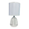 Bureaulamp Versa Adam Wit Keramisch Textiel (13 x 29 x 10,5 cm)
