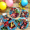 Set feestartikelen The Avengers 66 Onderdelen