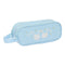 Pennenetui met 2 vakken Glow Lab Cisnes Licht Blauw 21 x 8 x 6 cm
