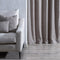 Gordijn Polyester Taupe 140 x 260 cm