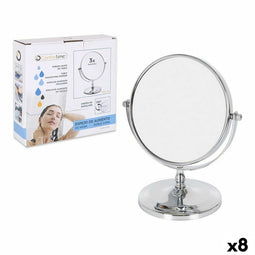 Vergrotende Spiegel Confortime 15 x 12 x 21,5 cm (8 Stuks)
