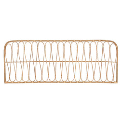 Hoofdbord Home ESPRIT Bamboe Rotan 160 x 2 x 60 cm