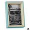 Fotolijsten 3 x 17 x 12 cm Kristal Blauw Wit Hout MDF (6 Stuks)