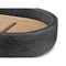 Zeepschaal Zwart Hars Bamboe 12,5 x 2,5 x 8,5 cm (6 Stuks)