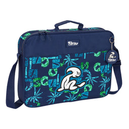 Schooltas El Niño Glassy Marineblauw 38 x 28 x 6 cm