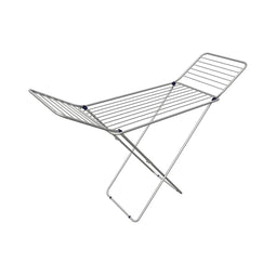 Vouwbare Waslijn Gimi Alucom X Legs Zilverkleurig Staal Aluminium 20 m