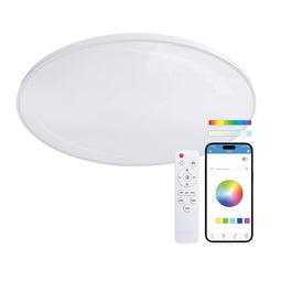 Ledpaneel KSIX Halo 60,9 w 3000k - 6500k 6500 lm 47 x 6 cm