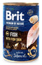 BRIT Premium by Nature Fish with fish skin - nat hondenvoer - 400g
