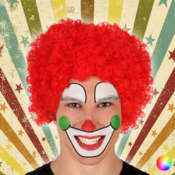 Pruik Clown 117913 Kleur Blauw