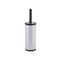 Toiletborstel Zwart Ziverachtig Plastic (9 x 37 x 9 cm) (12 Stuks)