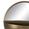 Wandspiegel Gouden Kristal Ijzer 36 x 17 x 40 cm