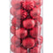 Kerstballen Rood Plastic 6 x 6 x 6 cm (30 Stuks)