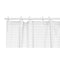 Douchegordijn Ruiten Transparant Polyethyleen EVA 180 x 180 cm (12 Stuks)