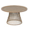 Hoofdtafel Beige Ijzer Rotan 70 x 70 x 39,5 cm