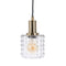 Plafondlamp Kristal Metaal 12 x 12 x 23 cm