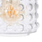 Plafondlamp Kristal Metaal 12 x 12 x 23 cm