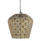 Plafondlamp Gouden Zilverkleurig Ijzer 220-240 V 33,5 x 33,5 x 35 cm