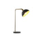 Bureaulamp Home ESPRIT Zwart Gouden Metaal 25 W 220 V 27 x 16 x 50 cm