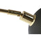 Bureaulamp Home ESPRIT Zwart Gouden Metaal 25 W 220 V 27 x 16 x 50 cm