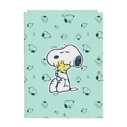 Map Snoopy Groovy Groen A4