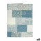 Tafelkleed Dun canvas Anti-vlek Tegel 140 x 180 cm Blauw (6 Stuks)