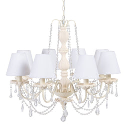 Plafondlamp 65 x 65 x 107 cm Beige Metaal Klassiek