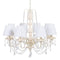 Plafondlamp 65 x 65 x 107 cm Beige Metaal Klassiek