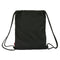 Rugtas met Koordjes Kelme Travel Zwart Groen 35 x 40 x 1 cm