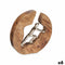 Decoratieve figuren Zilverkleurig Metaal 22 x 22 x 4 cm (6 Stuks)