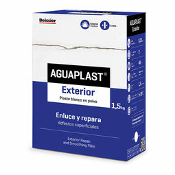 Powdered plasters Aguaplast Buitenkant Wit 1,5 Kg