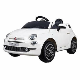 Elektrische auto voor kinderen Fiat 500 Wit