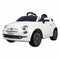 Elektrische auto voor kinderen Fiat 500 Wit