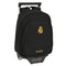 Schoolrugzak met Wielen Real Madrid C.F. Zwart 27 x 33 x 10 cm