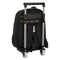 Schoolrugzak met Wielen Real Madrid C.F. Zwart 27 x 33 x 10 cm