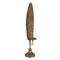 Kaarshouder Gouden Ijzer 14 x 16,5 x 73 cm