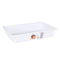 Emmer Dem Bob Wit 37 x 23 x 7 cm (24 Stuks)