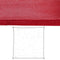 Schaduwdoeken Zonnetent Kers Polyethyleen 500 x 500 x 0,5 cm