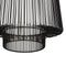 Plafondlamp 29 x 29 x 39,5 cm Zwart Ijzer Ø 29 cm