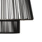 Plafondlamp 29 x 29 x 39,5 cm Zwart Ijzer Ø 29 cm