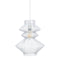 Plafondlamp Metaal Wit 28 x 28 cm