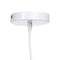 Plafondlamp Metaal Wit 28 x 28 cm