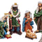 Kerstversiering Geboorte/Bethlehem Multicolour Polyresin 31,5 cm (9 Onderdelen)