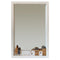 Wandspiegel DKD Home Decor Hout Wit Huizen (36 x 4 x 60 cm)